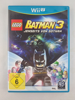 WiiU Lego Batman 3 Jenseits von Gotham Nintendo Wii U mit Anleitung GETESTET