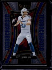 2024 Panini Select #9 Justin Herbert Turbocharged