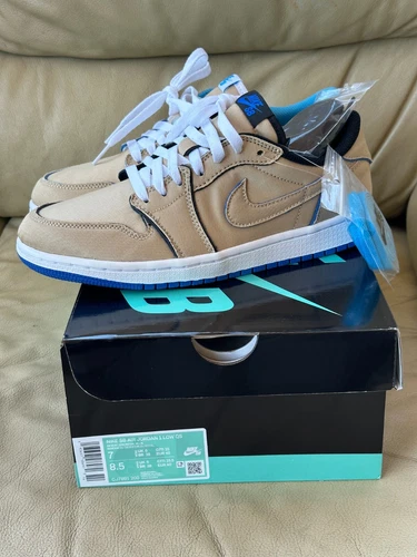 Air Jordan 1 Low Nike SB QS Lance Mountain Desert Ore US 7 SKU CJ7891-200