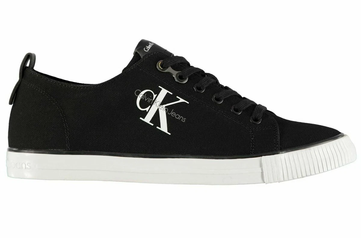 Scarpe Uomo Ginnastica Sneakers Calvin Klein Arnold Canvas In Tela