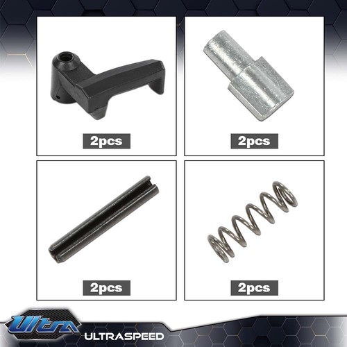 Black Vent Window Handles Locks PAIR Fit For 1980-1996 Ford Truck Bronco - Picture 4 of 9