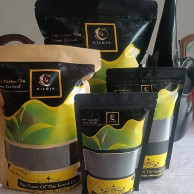 Dilmin Premium Natural High Quality Ceylon Black  CTC Tea 500g