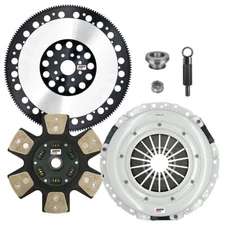STAGE 4 CLUTCH KIT+PROLITE FLYWHEEL for MUSTANG w/ 4.6L T56 TREMEC 26 SPLINE TKO
