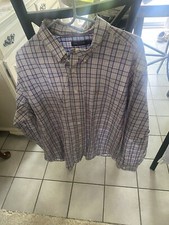 Nautica Slim Fit Wrinkle Resistant Men s Xxl Dress Shirt,blue, Red,green, White