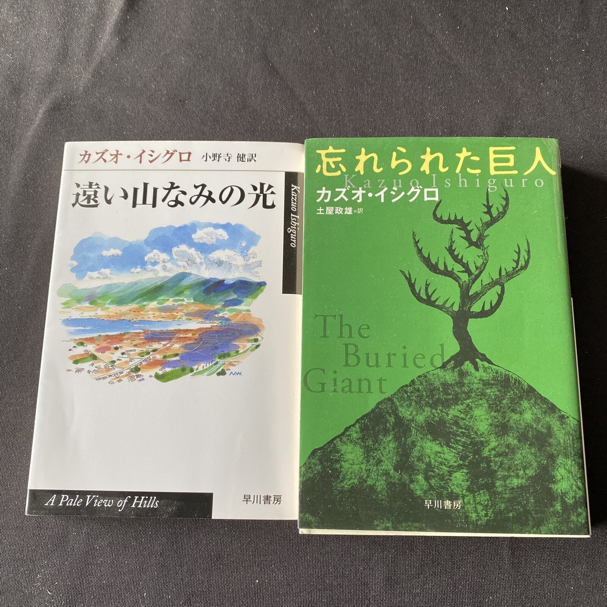 Kazuo Ishiguro A Pale View of Hills & The Buried Giant
