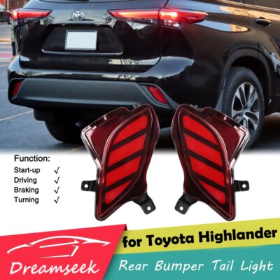 LED Reflektor Rücklicht für Toyota Highlander 2020 2021 Bremsleuchten Blinker