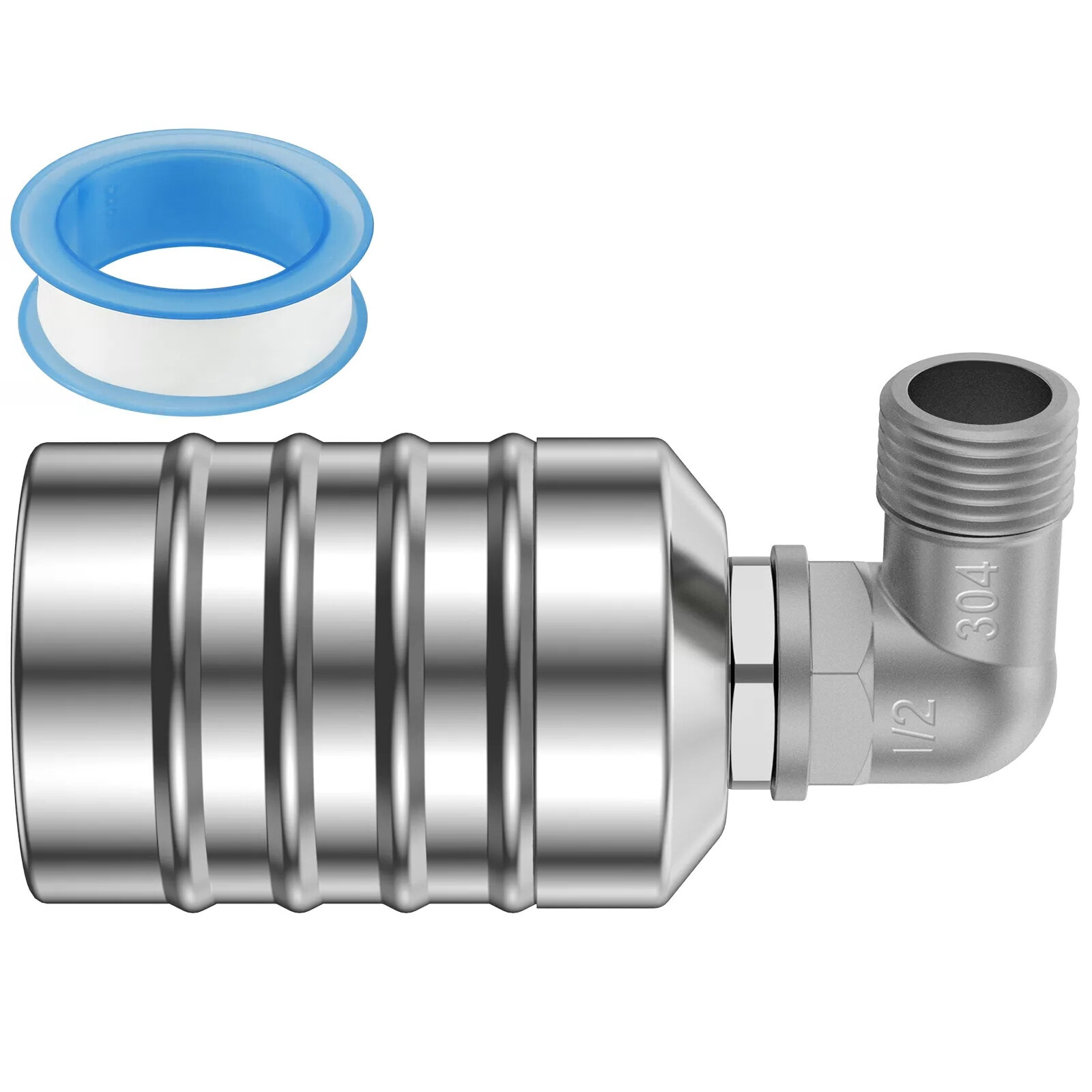 Water Level Control Float Valve Stainless Steel Automatic Ball Valve Replacement