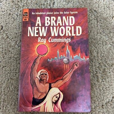 A Brand New World Science Fiction Paperback Book by Ray Cummings 1964