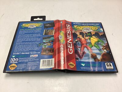 Battletoads Double Dragon- Sega Genesis Box and Case no Manual