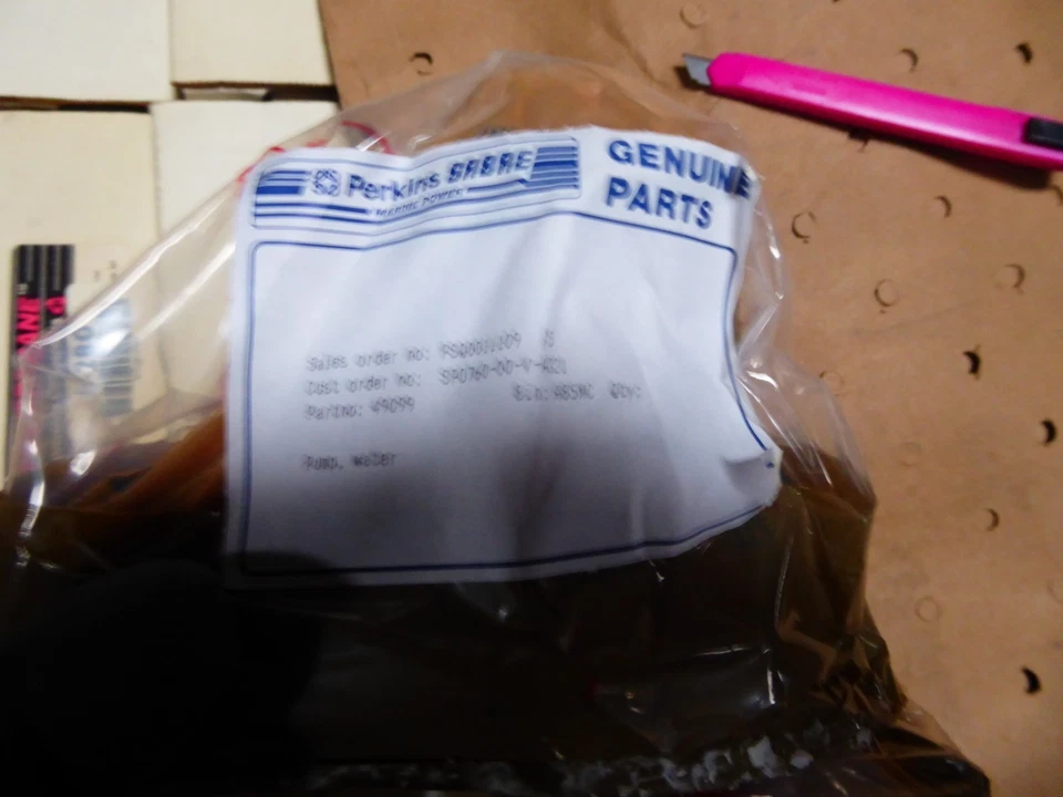 Perkins Sabre 49099, U2340 Marine Water Pump - Image 3 of 3