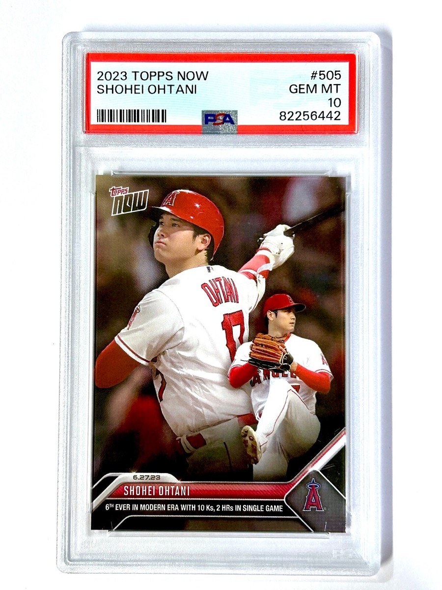 PSA10 2023 2023Topps Now ANGELS 大谷翔平 PSA10 Topps Now Shohei