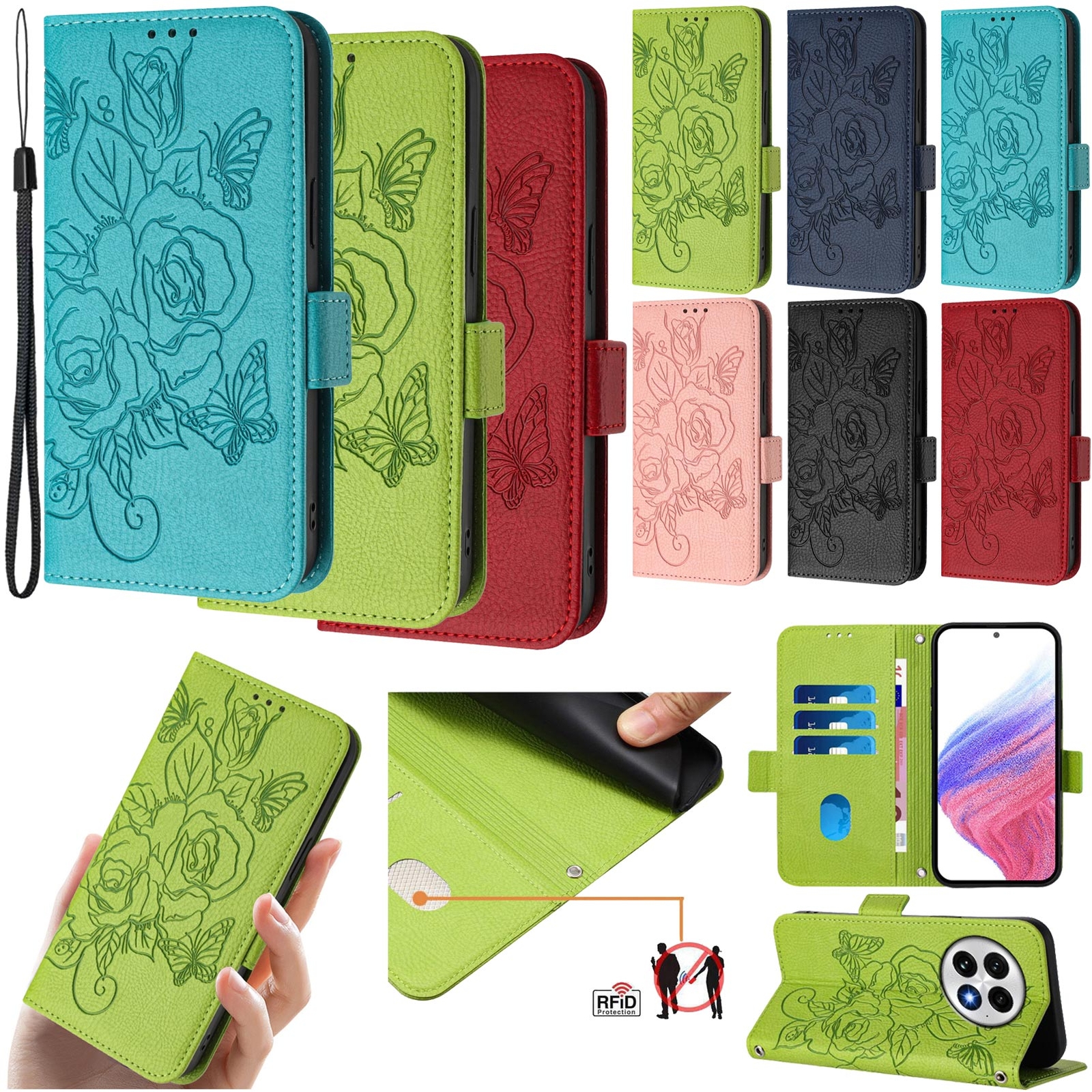 Magnetic Leather Wallet Phone Case for OnePlus 13 13R Nord 2 3 4 CE4 Lite-image