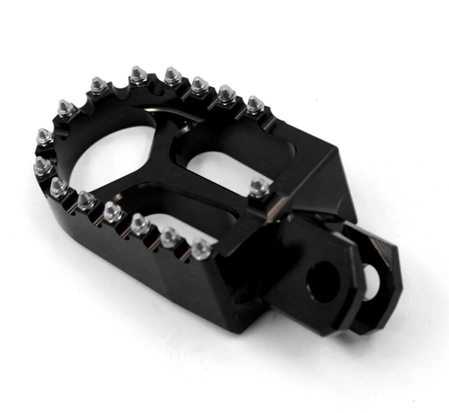 KKE FOOTREST PEGS PEDALS FIT SUZUKI RM125 RM250 RMX250S RMX250R 1989-1999 BLACK - Picture 8 of 12