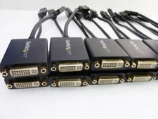 16x StarTech DisplayPort to DVI Video Adapter Converters | DP2DVI2 | Lot of 16