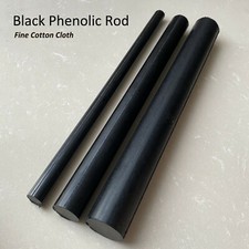 Black Phenolic Rod Fine Cotton High Density for Pool Cue Building Supply 12"/ea