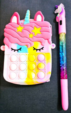 Super Cute Unicorn Styled Girls Mini Purse and Pen