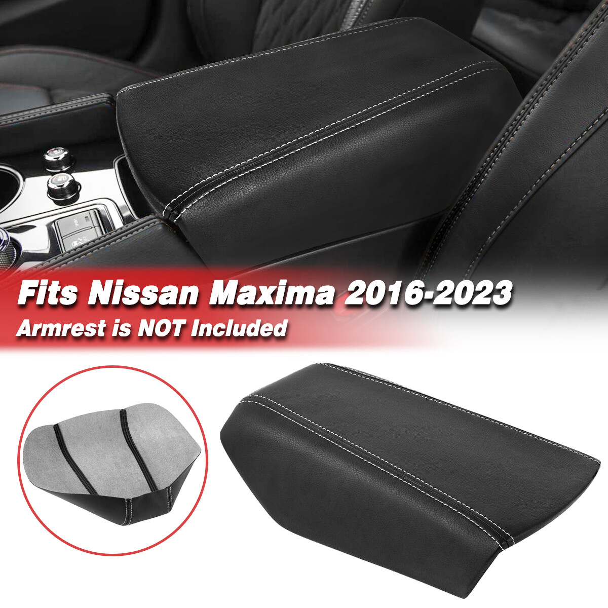 Fit 2016-2023 Nissan Maxima Console Lid Armrest Replacement Cover