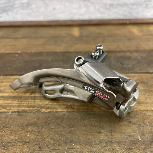 Vintage Shimano STX RC Front Derailleur FD-MC36 Bottom Pull 31.8 Triple STXRC A6 - 第 1/11 張圖片