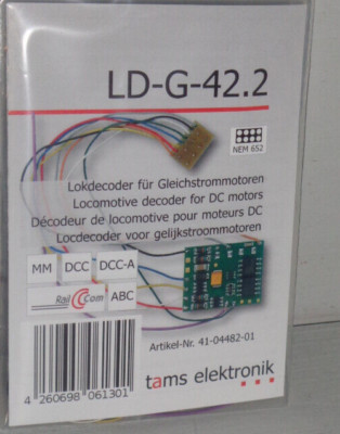 Tams LD-G-42.2 41-04482-01 Lokdecoder NEM 652 MM/DCC