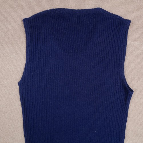 Camicia Nazionale Vintage Coast to Coast Blu Navy Uomo Grande Maglione Gilet Academi - Foto 16 di 21