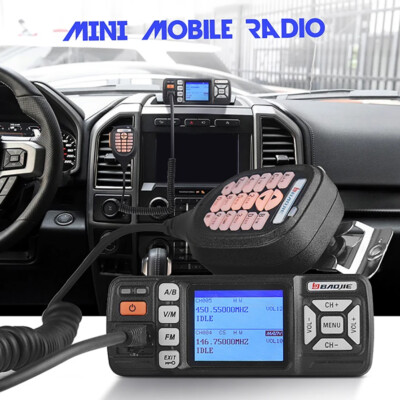 Baojie BJ-318 Car Radio Station 256CH 25W Dual Band Mobile Radio Transceiver