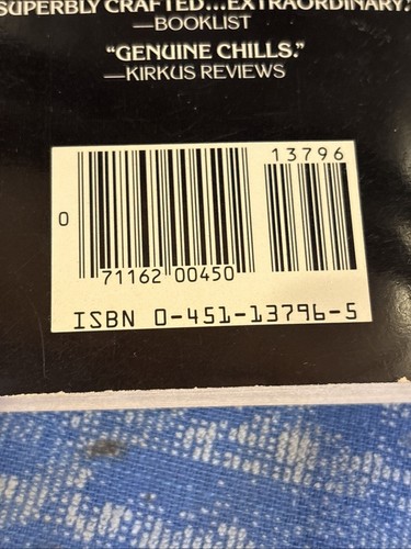 Verdünner Stephen King Schreiben als Richard Bachman 1985 Erster Siegeldruck - Bild 8 von 8