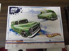 2012 HOT WHEELS SPEC POSTER 1955 CHEVY PANEL  8 1/2" X 11" KMART ONLY