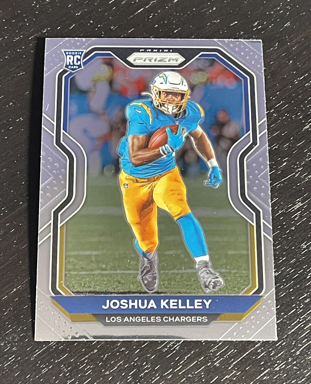 2020 Panini Prizm Joshua Kelley Rookie Card RC Base Los Angeles Chargers #326