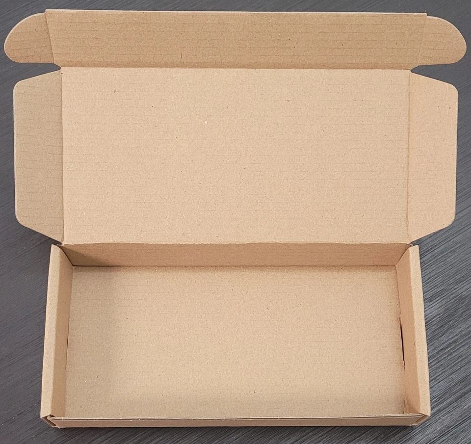 Lot of 50 Brown Corrugated Shipping Mailer Packing Box 7"x7"x1" (17x17x2.5 cm) - Image 4 of 4