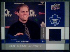 PHIL KESSEL  AUTHENTIC TORONTO MAPLE LEAFS PIECE OF A GAME-USED JERSEY  SP