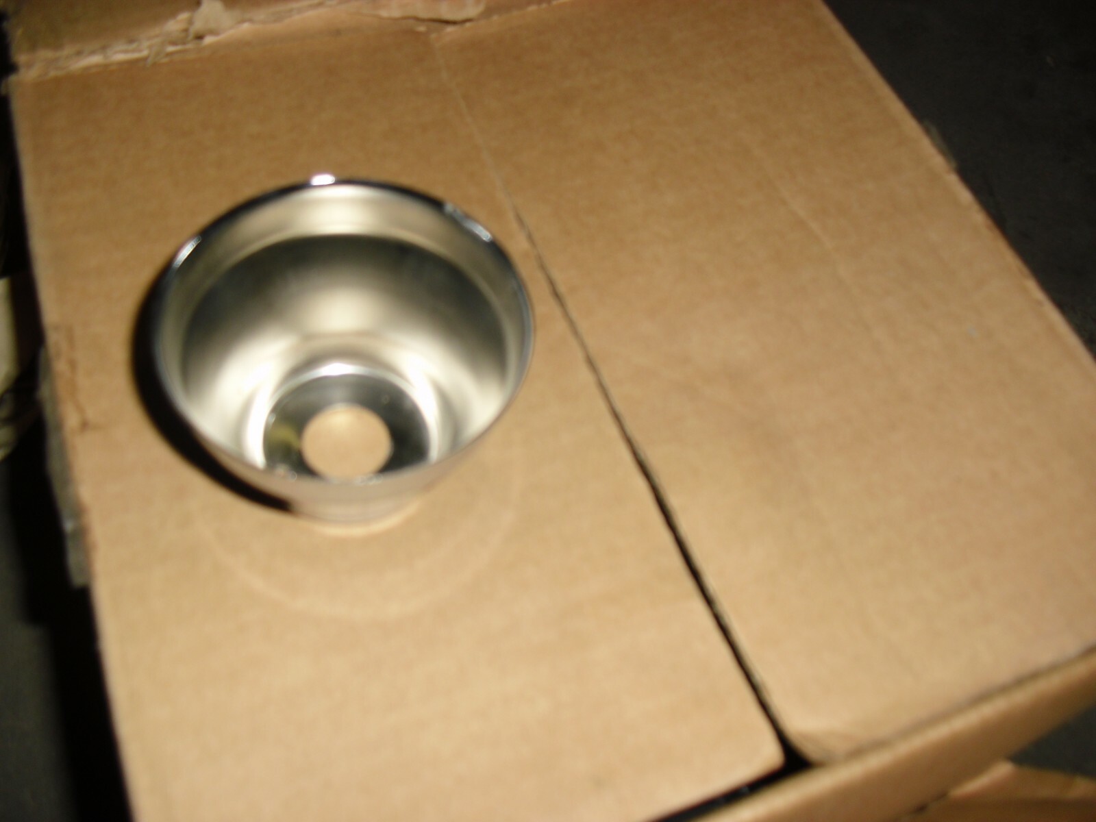 10 ea. Fire Sprinkler Steel Escutcheon Chrome 1/2" x 2” deep, 3" across. eBay