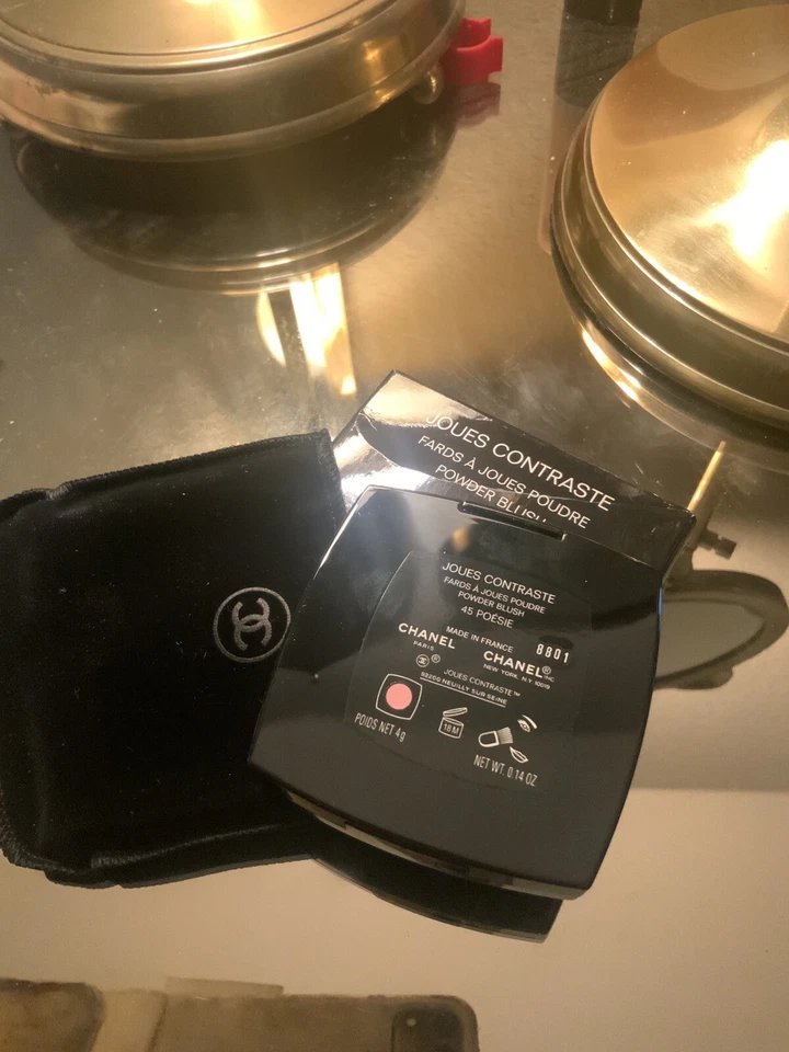 nuevo - CHANEL Fards À Jours Poudre.  Rubor en polvo 45 POÉSIE ~ AGOTADO EN TODAS PARTES Foto 4 de 4
