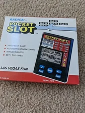 Radical Pocket Slot Electronic Handheld Model 1370 Game