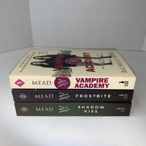 6 Stück (#1-6) VAMPIRE ACADEMY von Richelle Mead - komplettes Trade PB Set - Bild 2 von 12