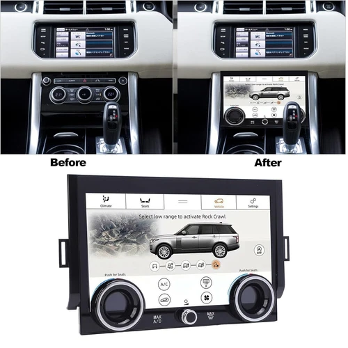 AC Air Condition Control Touch Screen Panel For Range Rover Sport L494 2013-17 - Picture 3 of 16