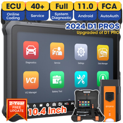 2025 OTOFIX D1 PROS OBD2 Diagnosegerät Scanner ALLE SYSTEM ECU Coding TPMS EPB