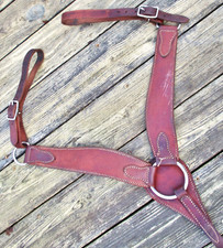 Rugged Ranch-n-Range Heavy Duty Leather Breas...