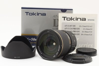 Tokina AT-X PRO DX SD 16-50mm f/2.8 Canon EF-Mount Lens  ''