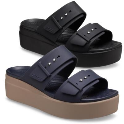 Crocs Women s Brooklyn Buckle Low Wedge 207431 Gr.37-43