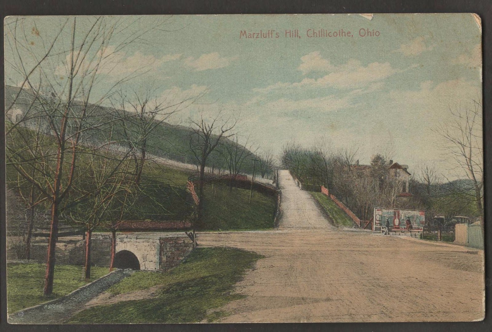 Marzluff's Hill Chillicothe Ohio 1913 Vintage Postcard Free Shipping eBay