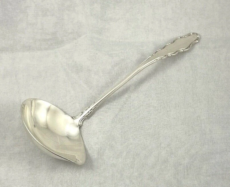 English Provincial by Reed & Barton Sterling Cream Sauce Ladle-5 3/4"