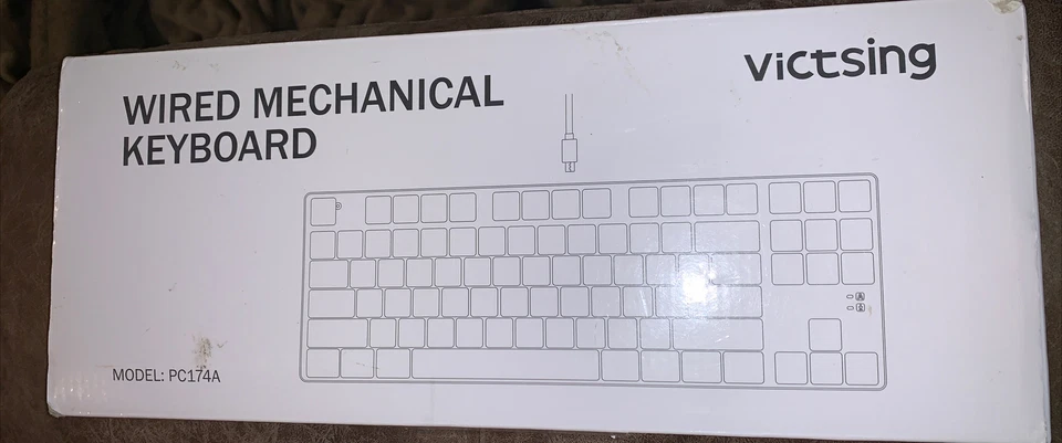 Victsing Wired 87-Keys Gaming Mechanical Keyboard - PC174A - Image 3 of 3