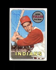 Vern Fuller Signed Authentic 1969 Topps Cleveland Autograph