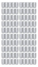 100 LOT Silver Bars 32 grams Pure 999 Fine Solid 5GN Bullion Precious Metal Shot
