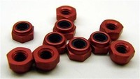 Crc Alu Stoppmuttern Rot / CRC1412