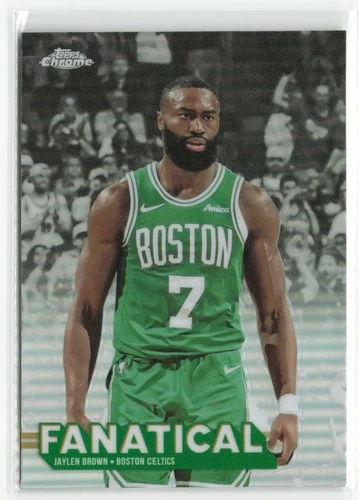 2025 Topps Chrome Jaylen Brown Base (RAW)