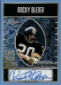 2025 Leaf Football Nation Gridiron Icons Rocky Bleier Blue Auto 1/1