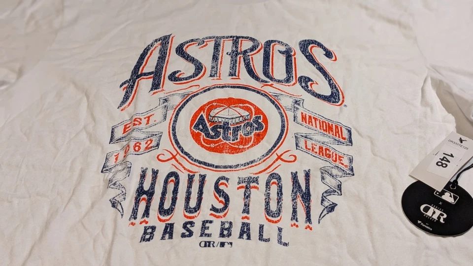 Darius Rucker By Fanatics MLB Houston Astros Short Sleeve Logo T-shirt 3XL NWT - Image 4 of 4