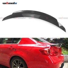 For 07-15 Infiniti G35g37g25 Sedan Carbon Fiber Duckbill Trunk Spoiler