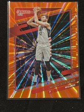 2021-22 Donruss Holo Orange Laser #3 Davis Bertans WIZARDS 
